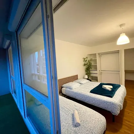 Bngo I Le Spacieux I 12 Personnes, 5 Chambres, 2 Salle De Bain, Parking Prive, Wc Separe, Wifi Daire