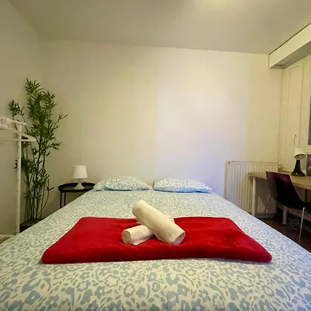 Daire Bngo I Le Spacieux I 12 Personnes, 5 Chambres, 2 Salle De Bain, Parking Prive, Wc Separe, Wifi *